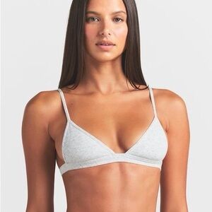 Skims EVERYDAY COTTON TRIANGLE BRALETTE
